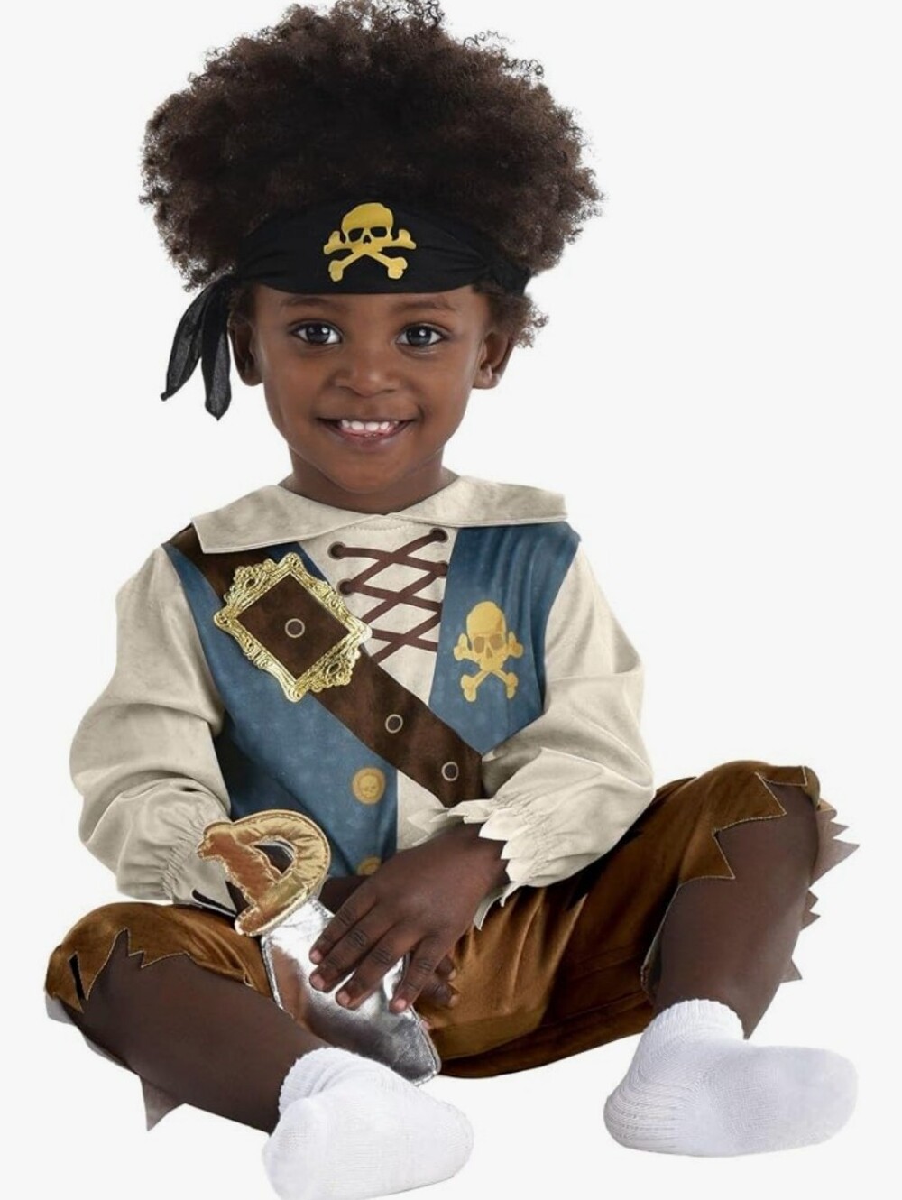 NWT Shipwrecked Pirate Costume Infant 6-12 Months Halloween Costume